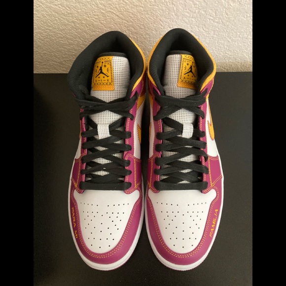 Authentic New Mens Nike AIR JORDAN 1 MID DOD SZ 10.5 11 DC0350 100 DAY OF DEAD main image 15